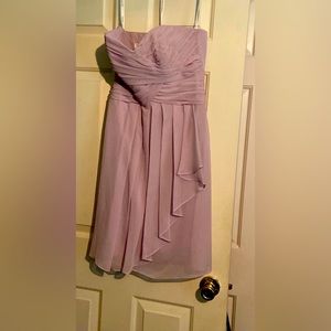 David Bridals Purple Dress